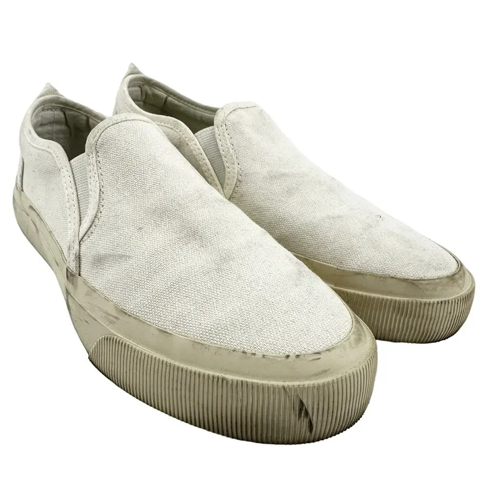 Everlane The Forever Slip On Sneakers Casual Round Toe Errands White M5 W6.5
